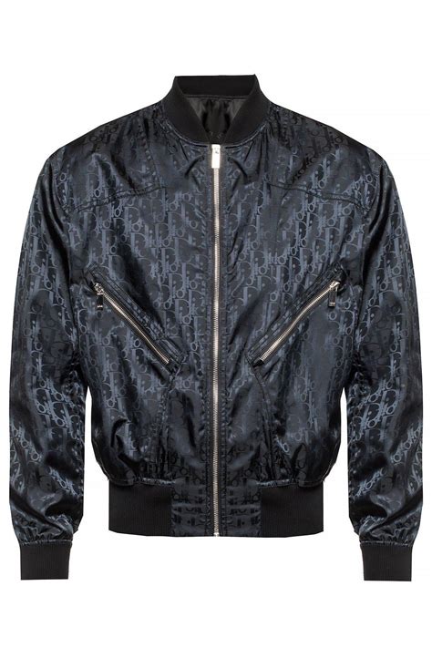 dior black bomber jacket